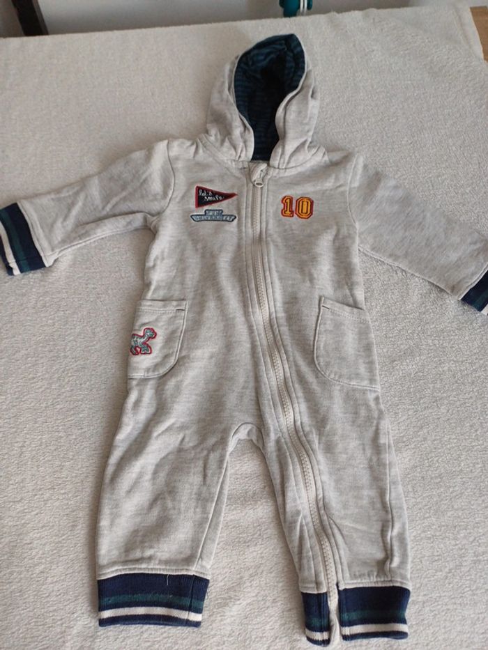 Combinaison grise 12 mois