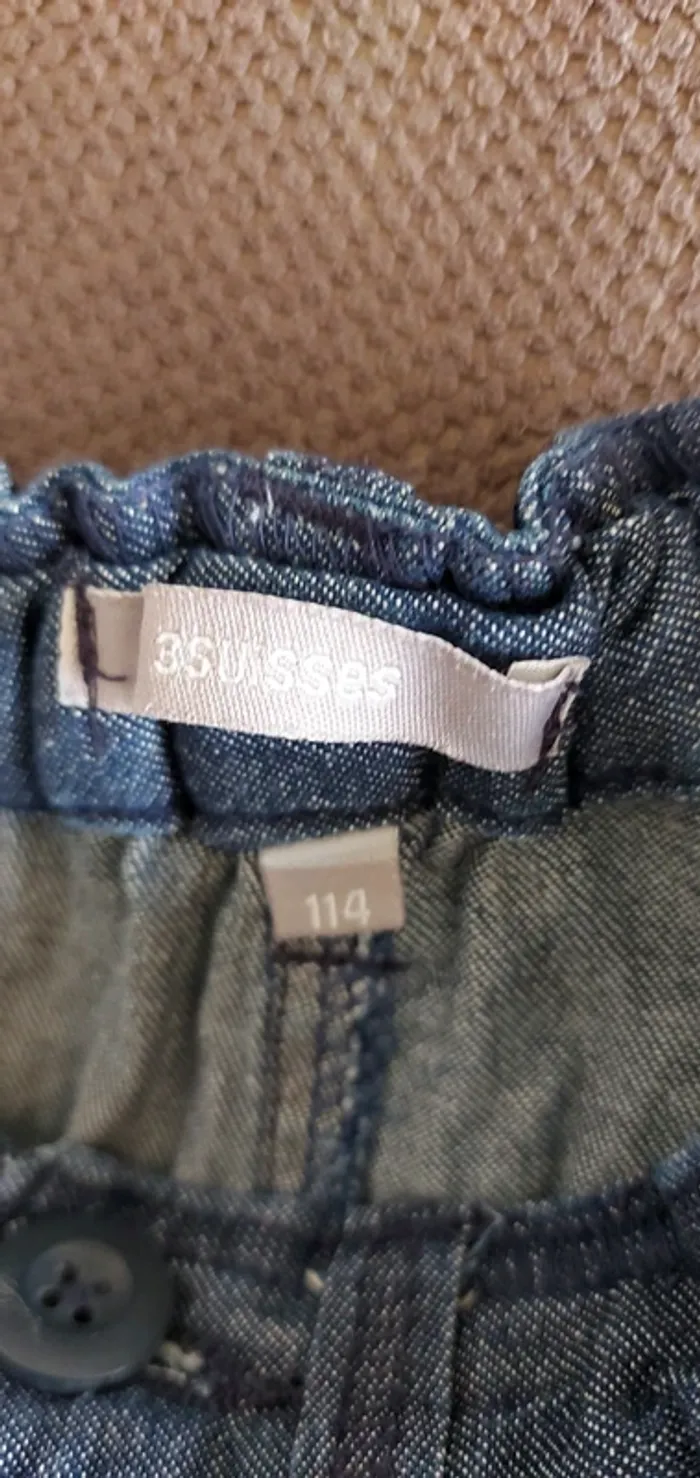 Pantacourt jeans - photo numéro 3