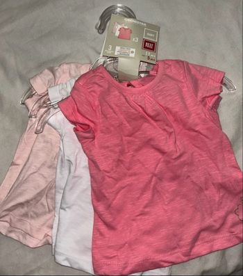 Lot 3 t shirt neufs 3 mois orchestra