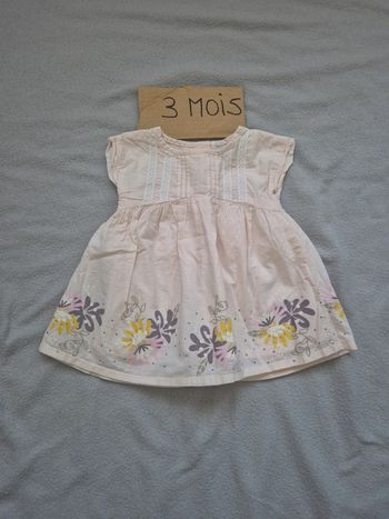 Robe fille 3 mois vertbaudet