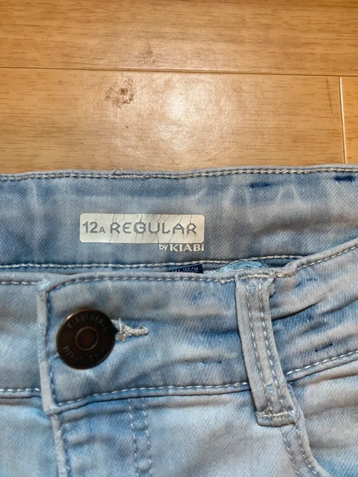 Bermuda en jean garçon taille 12 ans - photo numéro 3