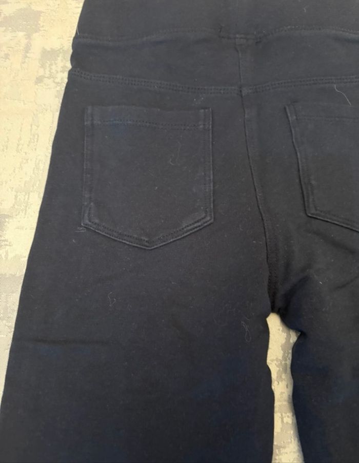 Legging fille Gémo 8 ans bleu marine neuf - photo numéro 4