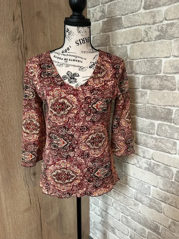Blouse vintage femme taille 36