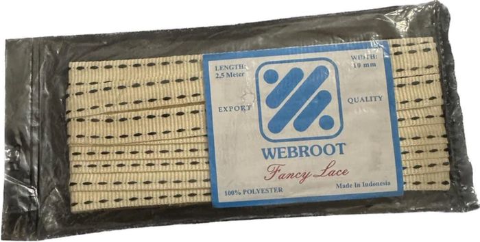 Dentelles Fantaisie Webroot Couture beige 2,5mètres