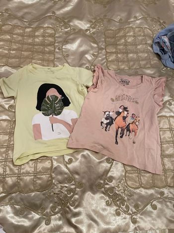2 t-shirt 6 ans