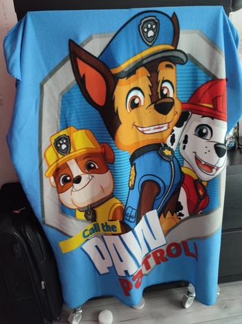 Plaid / Couverture polaire Pat'Patrouille (Paw Patrol) - 100 x 140 cm