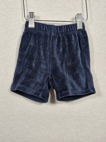 Short en velour 9 mois 