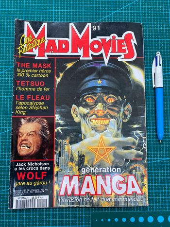 Magazine Mad Movies n 91 - 1994 - Collector books manga movies 80s 90s