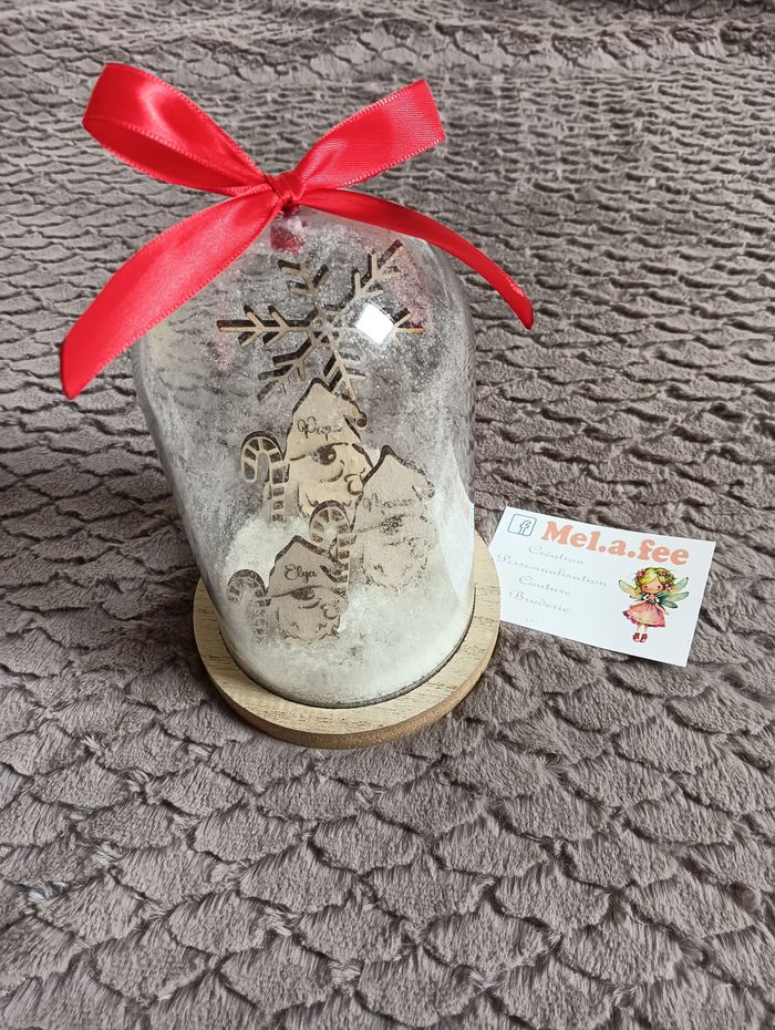 Boule a neige personnalisée