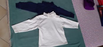 Lot de 2 sous-pulls garçon 6 mois