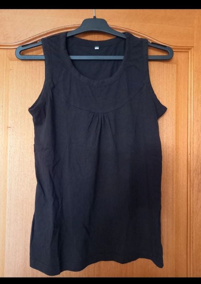 Débardeur noir taille 42