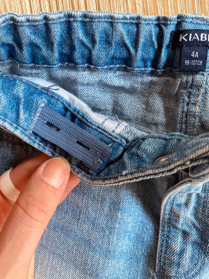 Jupe en jean clair Kiabi 4 ans - photo numéro 4