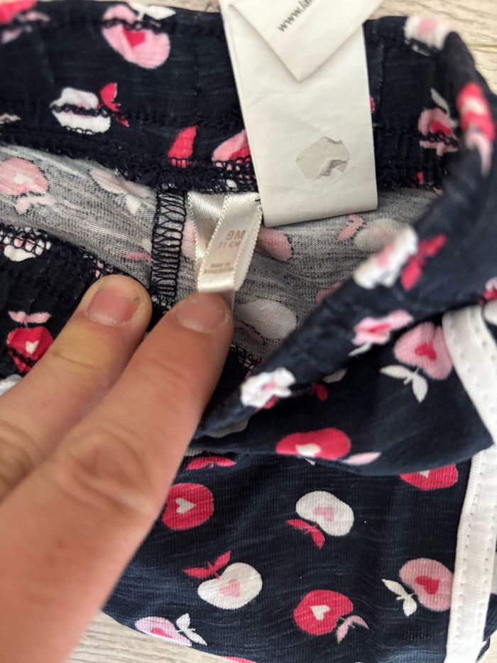 Lot de 3 short bébé filles 9 mois neufs - photo numéro 4