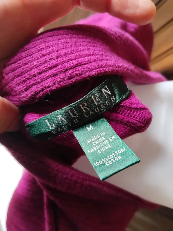 Joli pull femme marque Lauren Ralph Lauren taille M 38 40 - photo numéro 8
