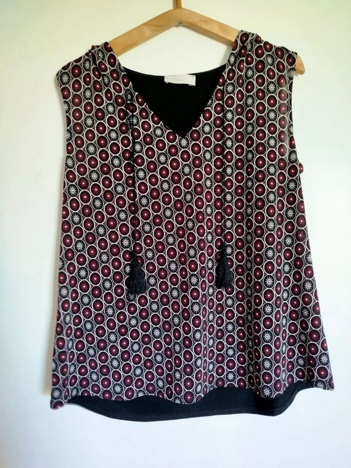Blouse débardeur sans manche