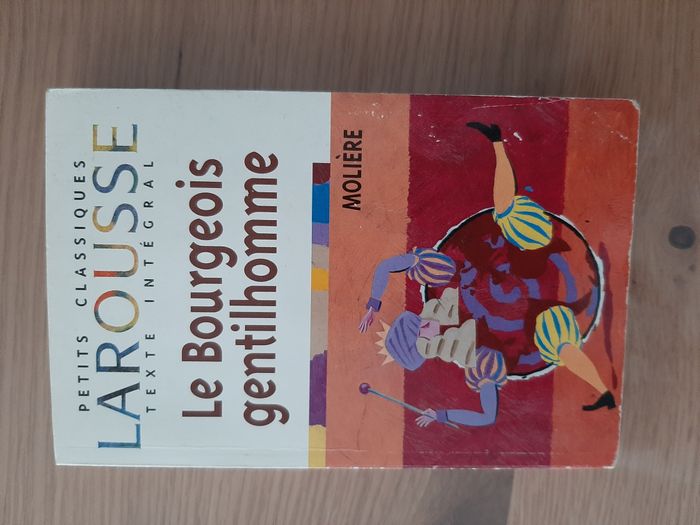 Livre "Le Bourgeois gentilhomme" ; Molière - Larousse