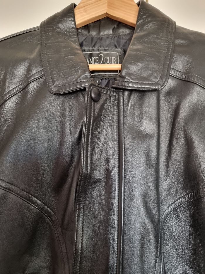 Veste homme en cuir - photo numéro 3