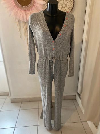 Pyjama combinaison gris Esmara