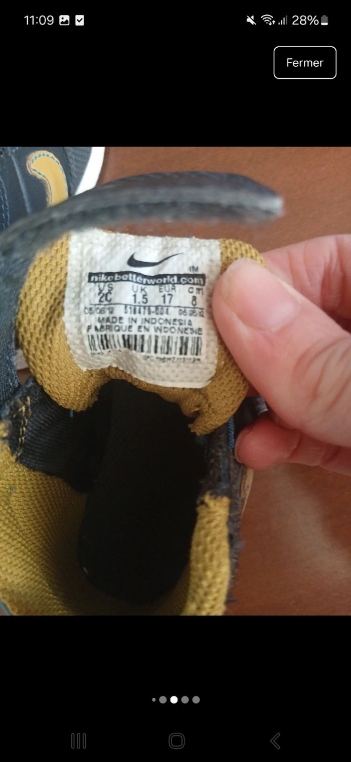 Bascket bébé nike poîture 17 - photo numéro 2