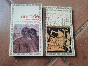 Théâtre complet Eschyle et Euripide, GF