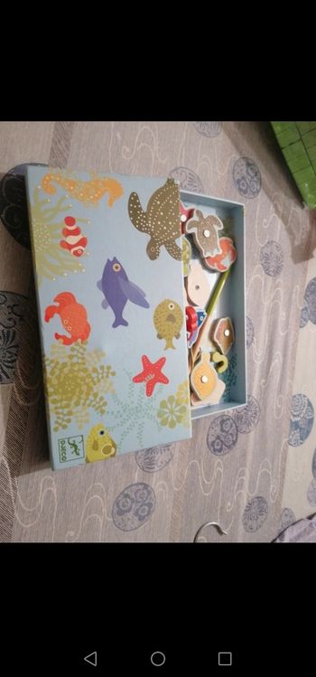 Jeu habilité pêche a la ligne djeco