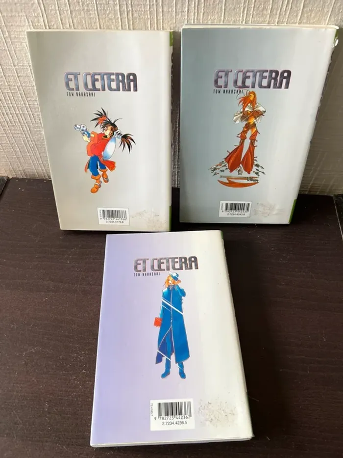 Lot 3 mangas Et Cetera – Tom 1 à 3 – Ton Kamazaki – Éditions Glénat - photo numéro 2