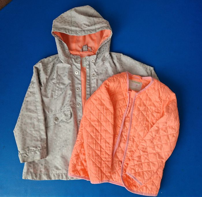 Manteau et sa doublure 8 ans