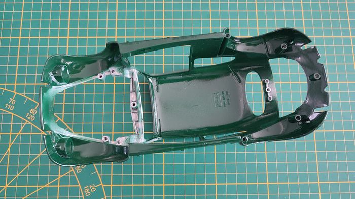 Carcasse carrosserie pièce miniature Burago Bburago Volkswagen Beetle 1955 1/18 1/18e 1/18ème #C59 - photo numéro 3