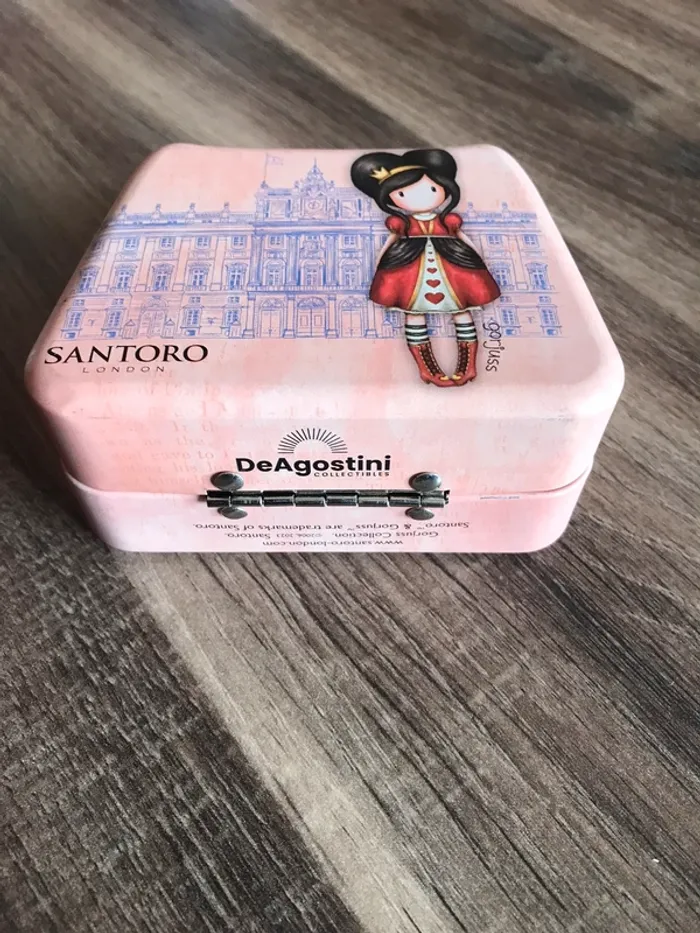 Mini mallette en métal Santoro London - photo numéro 4