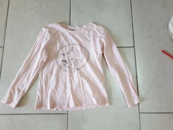 Tee-shirt manches longues 6 ans fille