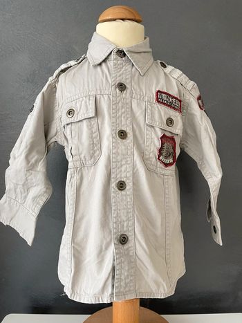 Chemise grise claire