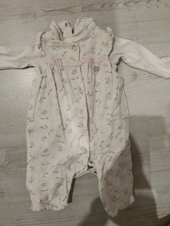 Ensemble fille 3 mois sergent major 