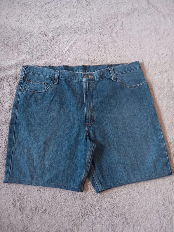 Short Oversized Carhartt Vintage Bleu (n°5) - photo numéro 3