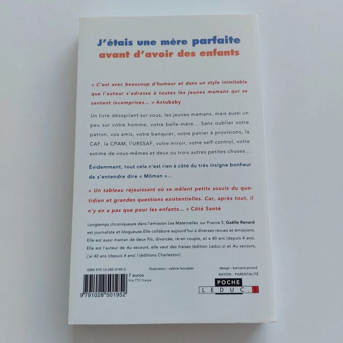 Livre - J'étais une mère parfaite avant d'avoir des enfants - photo numéro 2