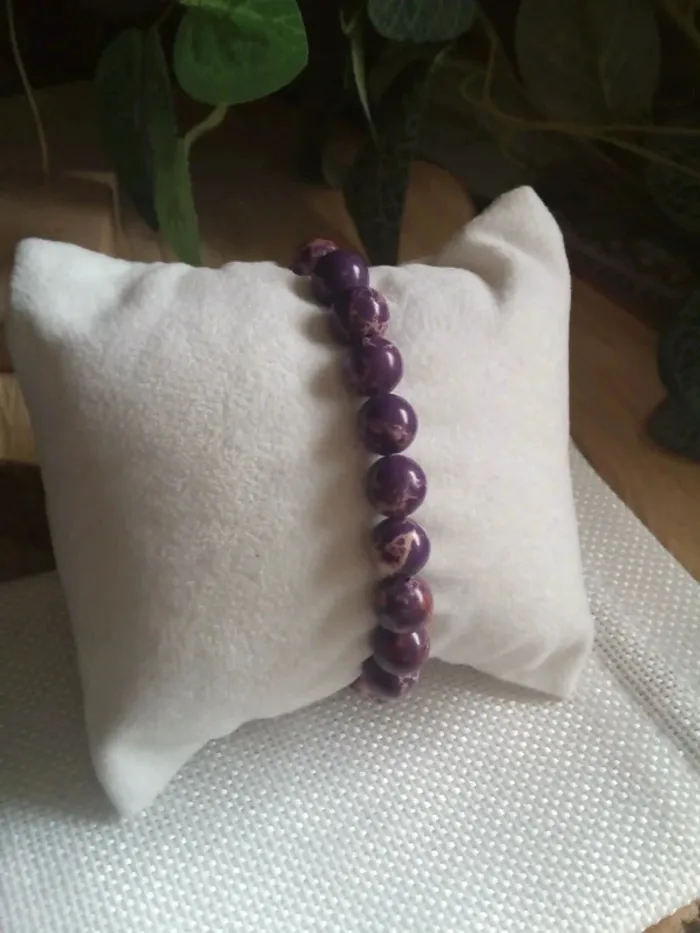 Bracelet en jaspe naturelle