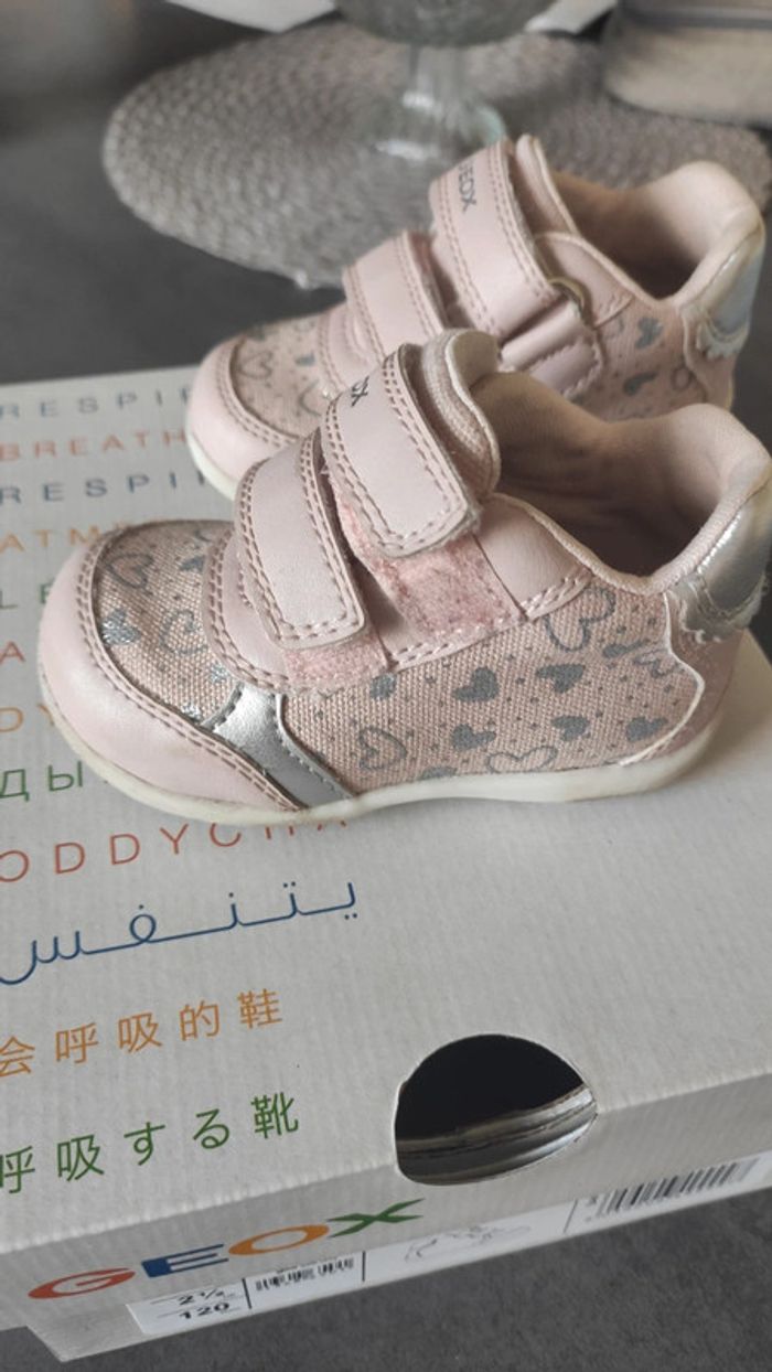 Chaussures bébé fille pointure 18 Geox - photo numéro 6