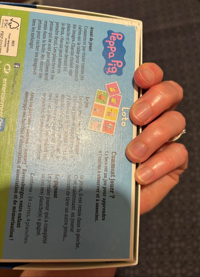 Jeu Loto Peppa Pig - photo numéro 7