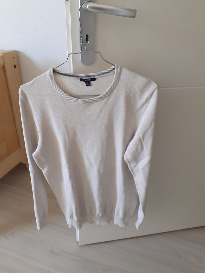 Pull beige kiabi homme M - photo numéro 3