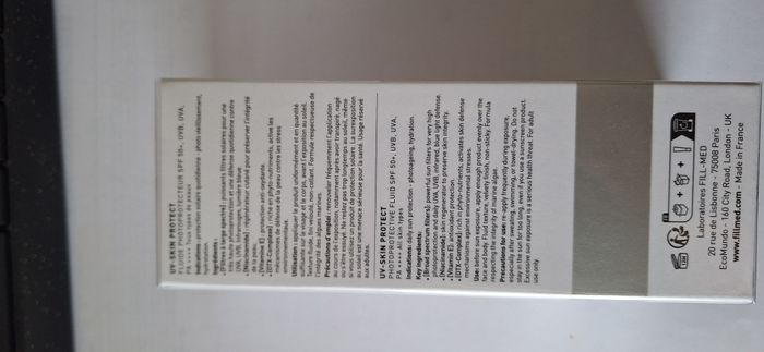 Fluide photoprotecteur spf 50 + Fillmed - photo numéro 3