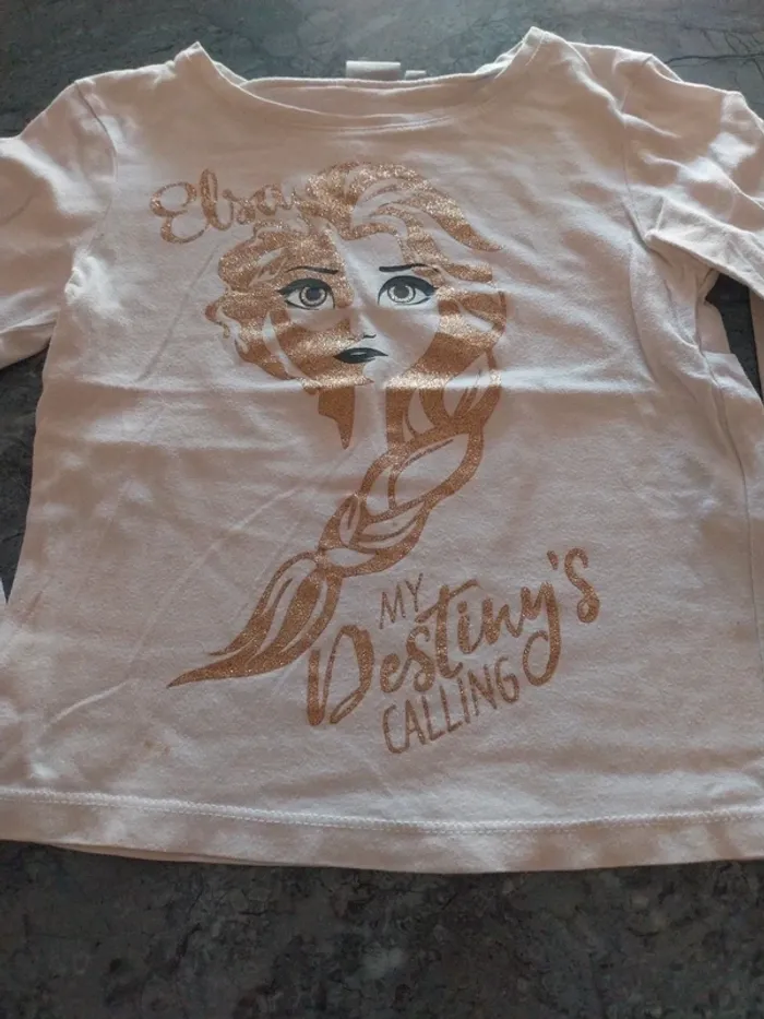 T-shirt manche longue T.6 ans - photo numéro 2