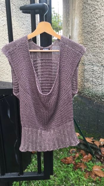 Haut en maille