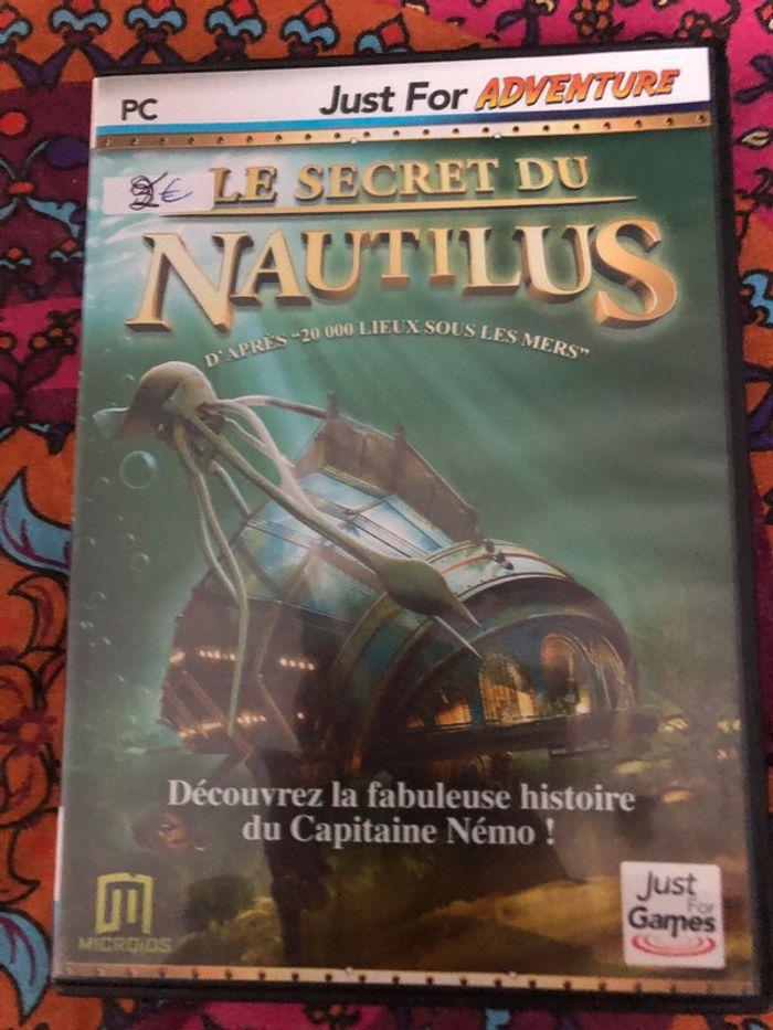 Jeu pc comme neuf objets cachés le secret du Nautilus