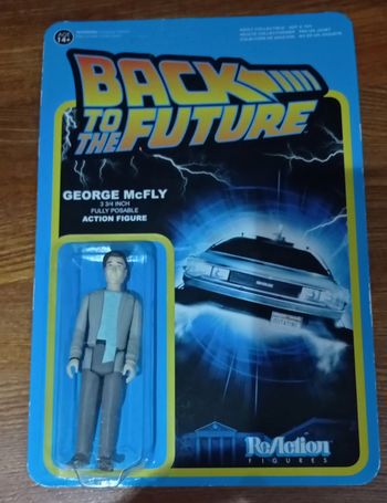 😍figurine Georges mc fly retour vers le futur années 80 neuve