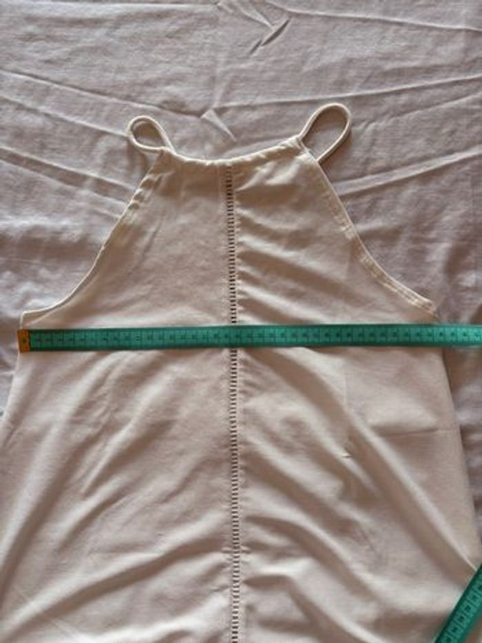 Débardeur avec dentelle blanc - photo numéro 5