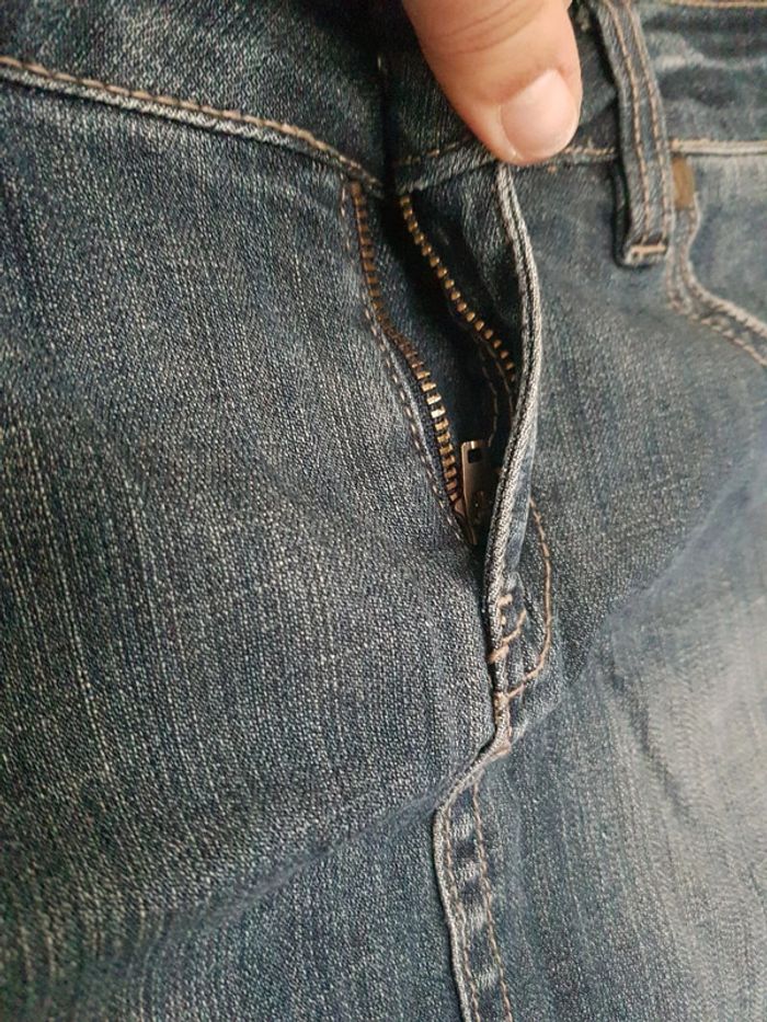 Jupe courte en jean femme 42 - photo numéro 3