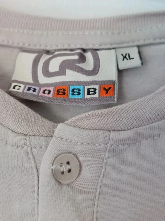 Tee-shirt gris taille XL Crossby - photo numéro 3