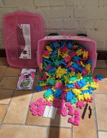 Clics glitter rollerbox 400 pièces 24 en 1