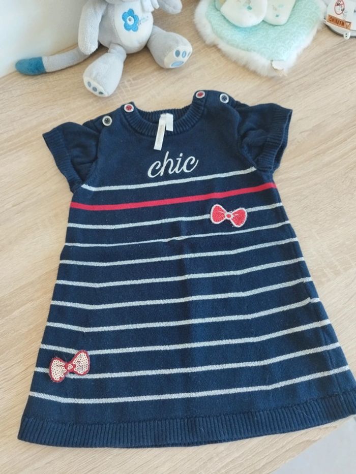 Robe pull fille 6 mois