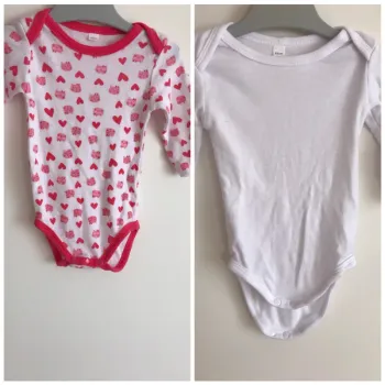 Lot de 2 bodys manches longues 3 mois neufs