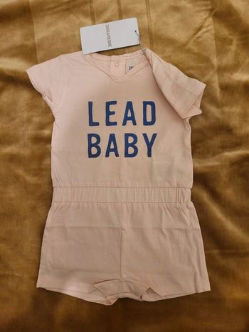 Superbe combinaison Combi-short 6 mois 67 cm Zadig et Voltaire neuf
